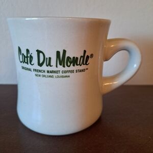 Cafe Du Monde New Orleans Diner Style Ceramic Coffee Mug